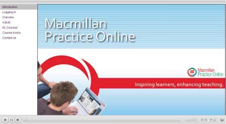 Macmillan Practice Online demo